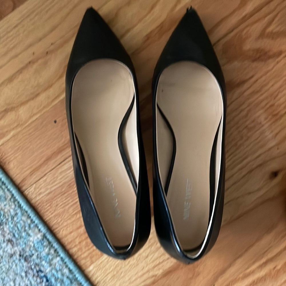 Nine West black heels 8.5